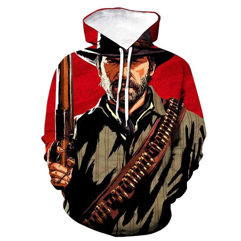 Popular jogo hoodies red dead redemption 2