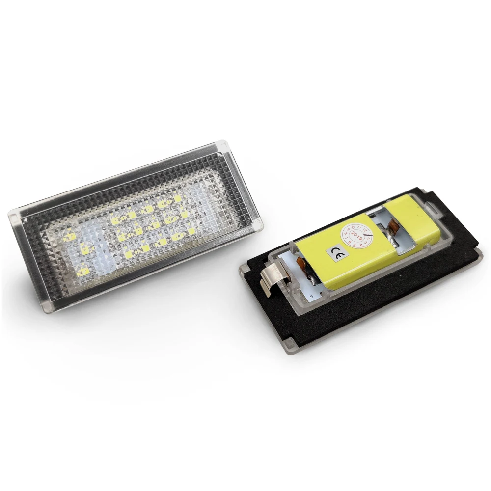 2 шт./компл. светодиодный светильник номерного знака для BMW E39 5D 5 дверей Wagon Touring 18SMD