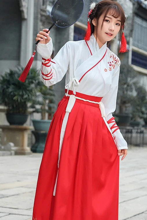 Японский стиль, женское кимоно с цветочным рисунком, haori, для девушек, топ и юбка, наряды, полный рукав, японское платье для женщин