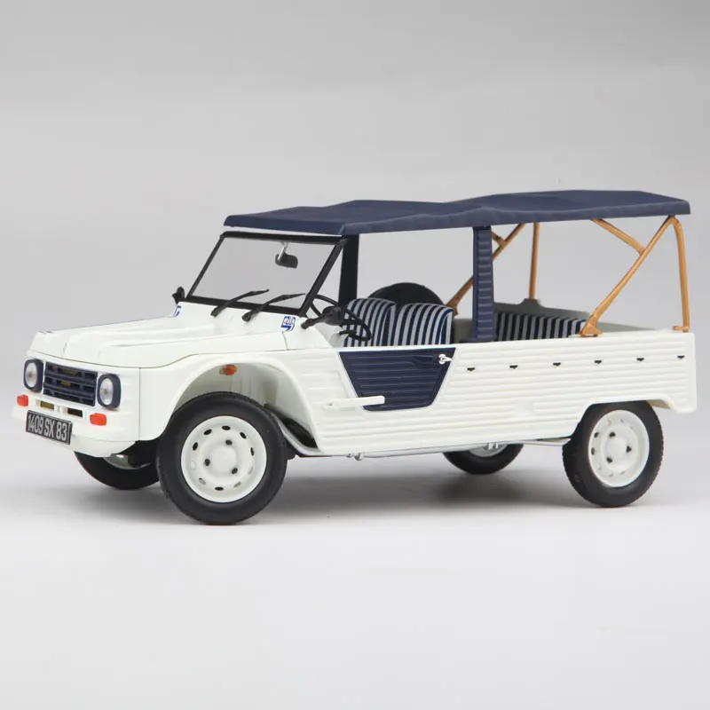 

Сверхтонкая версия 1/18, новинка, специальный литой металлический французский 1983, белая модель автомобиля, демонстрационная мебель, коллекционные игрушки для детей