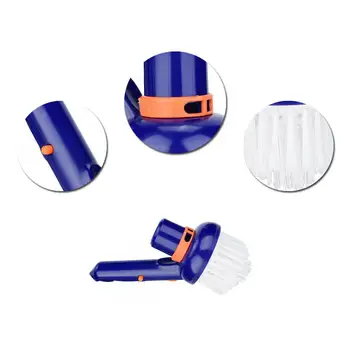 

Nylon Bristle Cleaning Brush Plastic Swimming Pool Step Corner Scrubber Wash Tool for Swimming Pool Cleaning Accessories