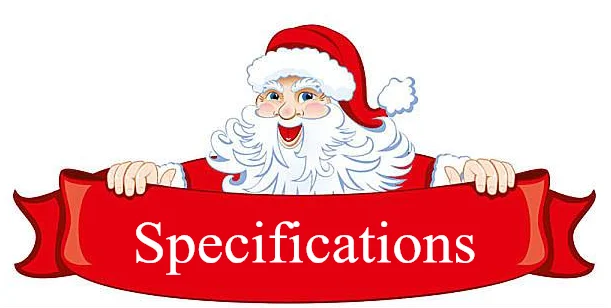 6 Inch Electric Small Rocker Elf Christmas Hat With Lights Tree Shaking Hat Music Play Star Lights Celsius Ornament Kids Gift