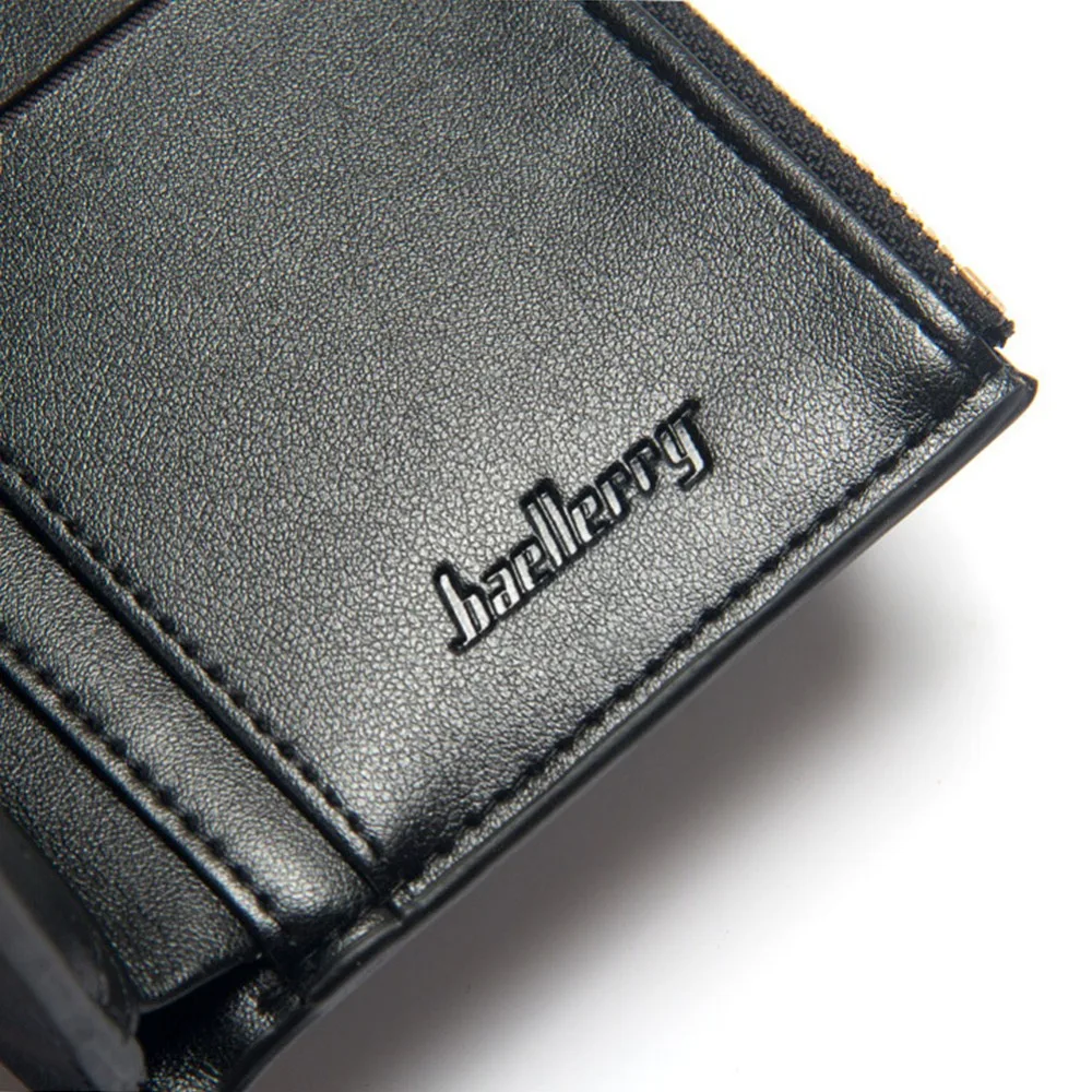 Fashion Men Short Bifold Leather Wallet Coin Purse credit Card holders Clutch Pocket
