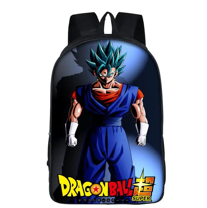 Аниме Dragon Ball Z рюкзак для подростков мальчиков девочек Супер Saiyan Sun Goku Vegeta Beerus школьные сумки ежедневный рюкзак для детей лучший подарок - Цвет: as picture