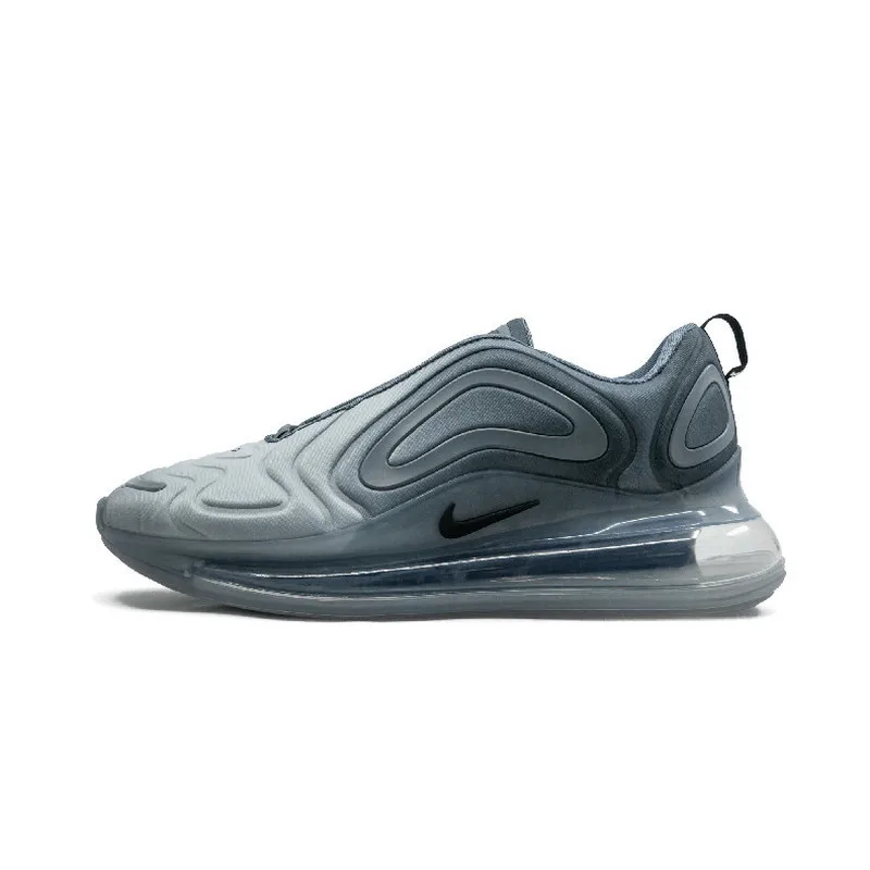 Оригинальные подлинные мужские кроссовки для бега от NIKE Air Max 720, дышащие спортивные кроссовки для улицы, дизайнерские спортивные кроссовки, новинка, AO2924-400 - Цвет: AO2924-002