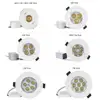 1pc Downlight LED 1W 3W 4W 5W 7W Spot Light Dimmable IP44 Indoor Recessed LED Lamp Light Adjustable AC110V 220V ► Photo 1/6