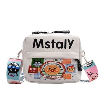

Harajuku style girl soft girl female bag cartoon bread cartoon child bag South Korea cute student messenger bag tide
