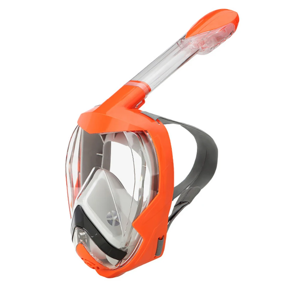 

New Portable Adjustable Diving Masks Full Face Diving Mask Training Anti Fog Lens Swimming Underwater Foldable Snorkeling Tool