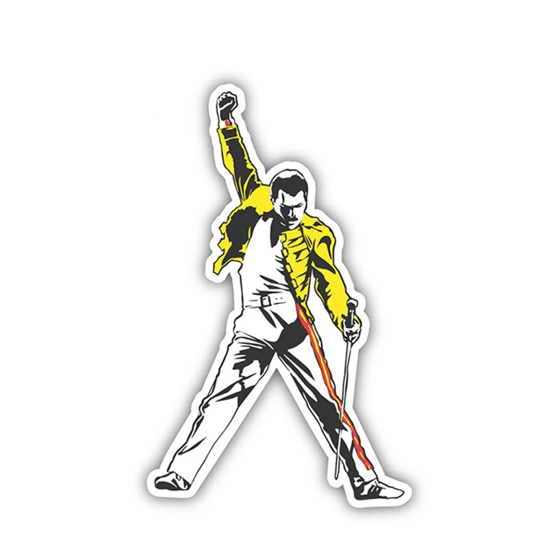 Фредди Меркури Queen Автомобильная наклейка водонепроницаемая ноутбук грузовик