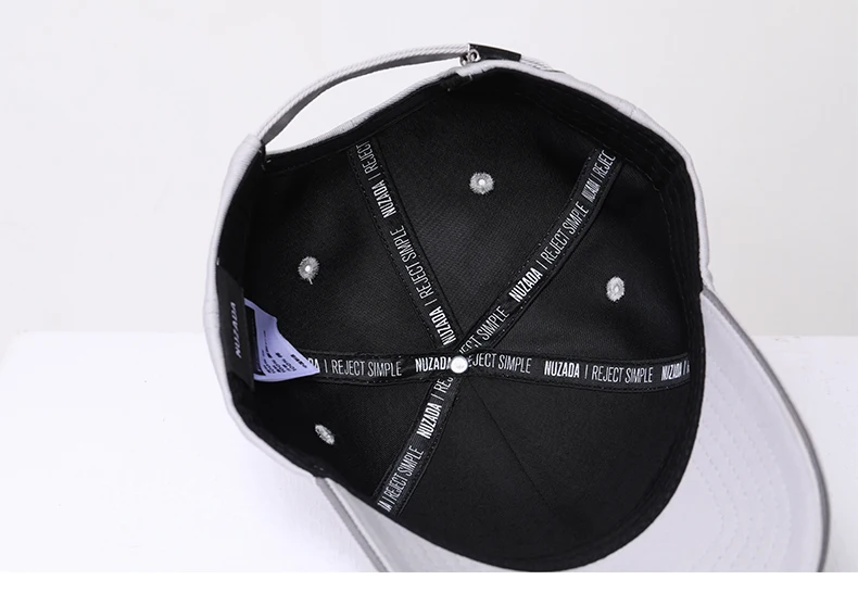 NUZADA Brand Hats Suitable for Men Women Baseball Caps Snapback Hat Bone Casual Embroidery Hat Classic Fashion Trend Hip Hop Cap