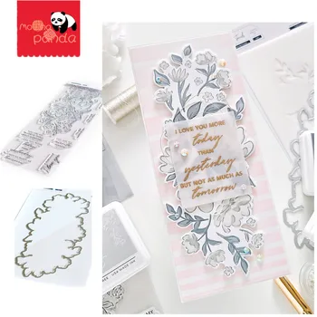 

Flower Metal Cutting Dies and Stamps for Card DIY Scrapbooking Envelope Stencil Paper Craft Album Template Dies