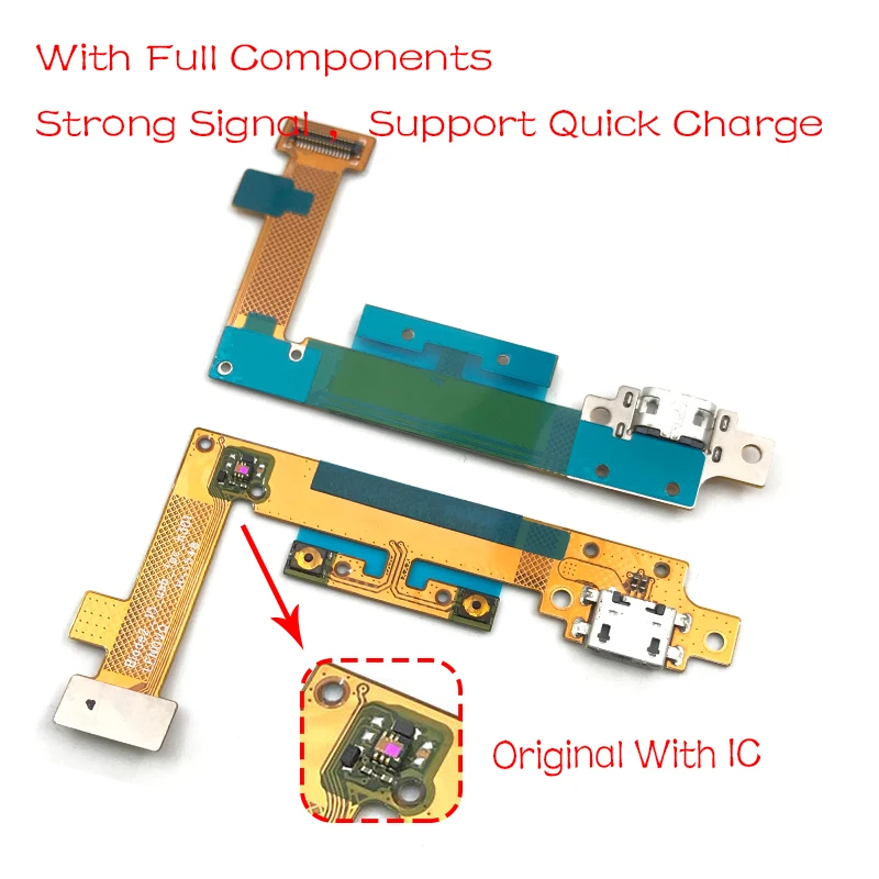 Плата зарядного устройства PCB Flex Для lenovo Yoga Tablet 2 1050 1050F USB порт разъем док-станция зарядный ленточный кабель