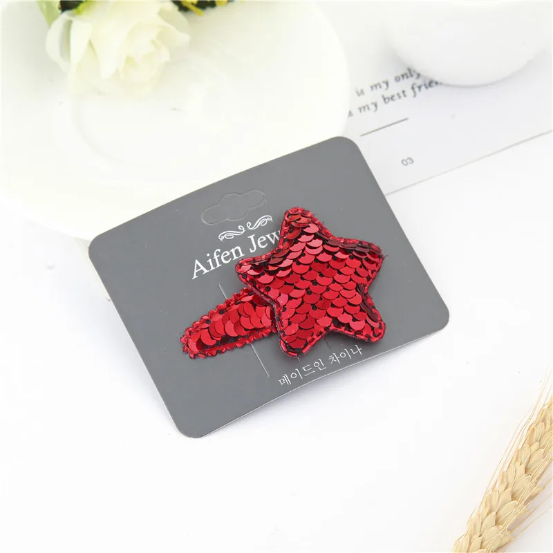 1PCS Новинка в форме сердца, металлическая детей оснастки Заколки для волос заколка для волос для девочек Милая Заколка-невидимка для волос аксессуары для волос Детские разноцветный яркие заколки для волос - Цвет: 1PCS