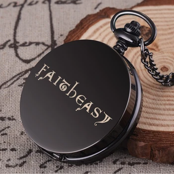 

FAITHEASY Classic Cool Quartz Pocket Watches with Silver Necklace Chain Best Gifts for Children Souvenir
