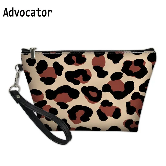 ADVOCATOR Printed3D Leopard PU Хранение Косметики сумка для женщин туалетных принадлежностей Портативная сумка-Органайзер для путешествий несессер Feminina Neceser