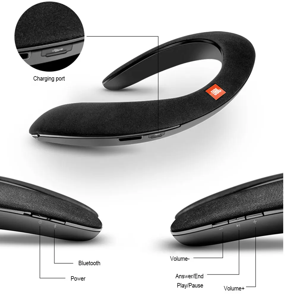 JBL SOUNDGEAR носимый беспроводной Bluetooth динамик домашний открытый глубокий басовый Портативный Динамик Hands-free для VR игровой музыки