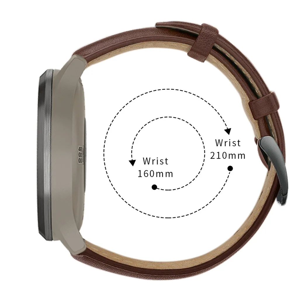 Для Garmin vivomove HR часы легко подходят 20 мм ширина удобные кожаные аксессуары ремешок для браслета сменный ремешок наручный браслет