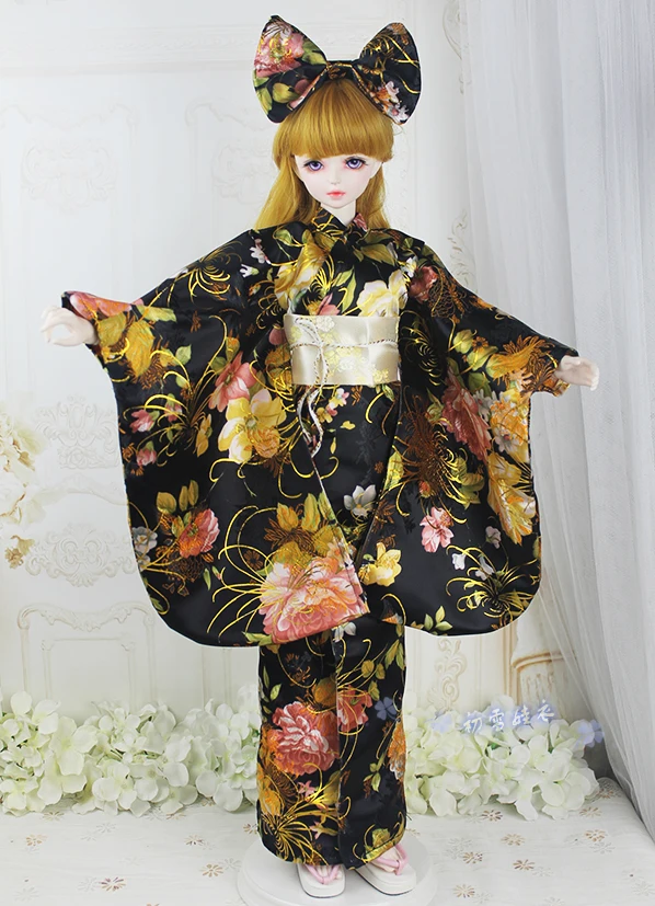 1/6 1/4 1/3 BJD Accessories doll clothing Japanese Kimono yukata for BJD/SD YOSD MSD not include shoes wig and other E2538 | Игрушки и