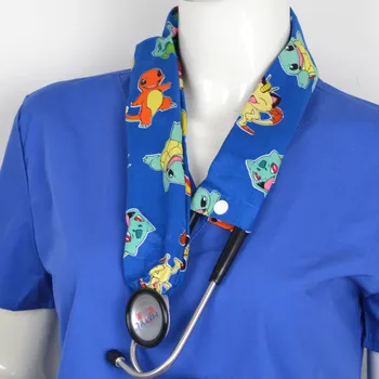 

Medical stethoscope cover cotton material in red