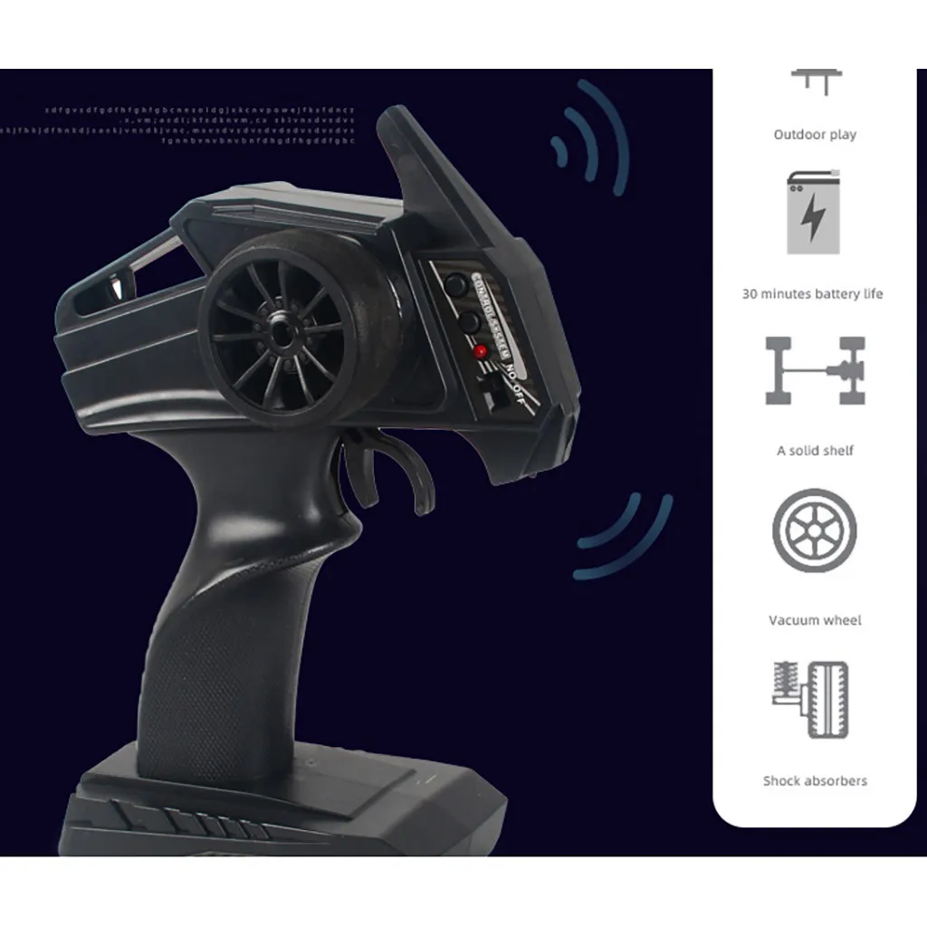 Радиоуправляемая машина с дистанционным управлением, 1:14, 2,4g, 2wd, высокая скорость, бездорожье, беспроводной пульт дистанционного управления, автомобильная безопасная машина на панели управления