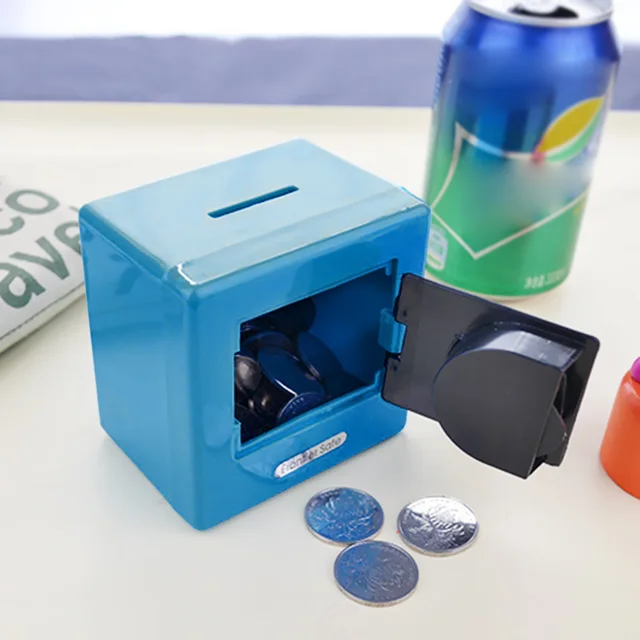 Baby Kids Money Boxes Combination Lock Money Coin Saving Storage Box Code Cash Safe Case Piggy Bank Deposit Banknote Toys 5