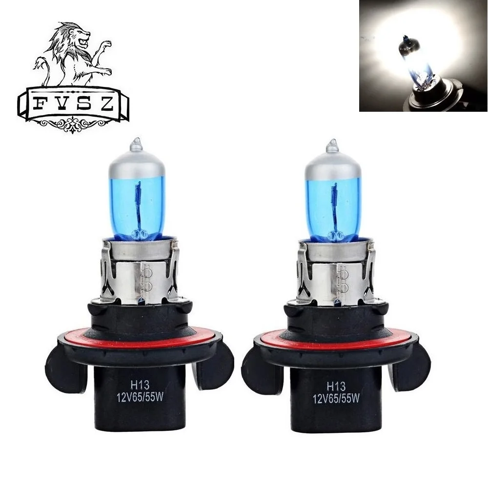 

HALOGEN H13 55W 6500K 1955lm White Light Halogen Car / Motorcycle Fog Lights - DC 12V