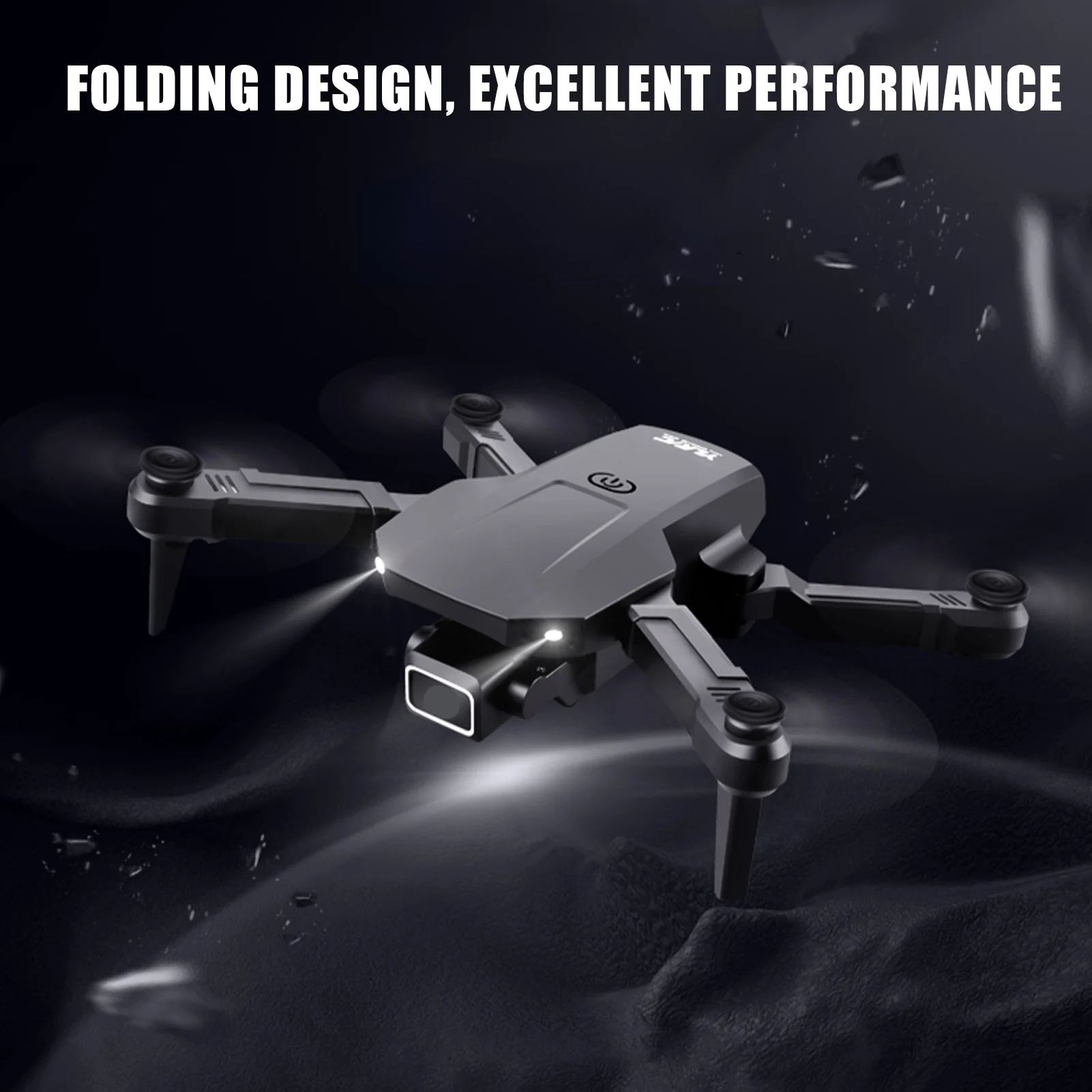 S68 RC Drone with Camera 4K Wifi FPV Dual Camera Drone Mini Folding Quadcopter for Kid with Gravity Sensor Control Headless Mode syma x5sw remote control