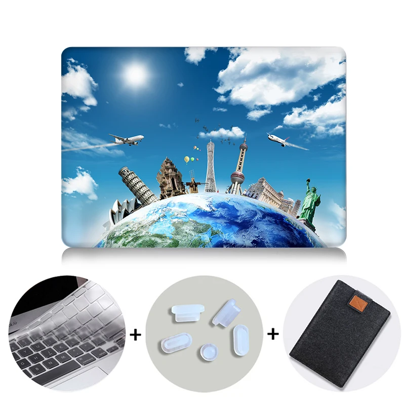 MB06 MTT чехол для Macbook Air 11 13 Pro 13 15 retina Funda Жесткий Чехол для mac book 13,3 15,4 12 дюймов с сенсорной панелью сумка для ноутбука - Цвет: MB06