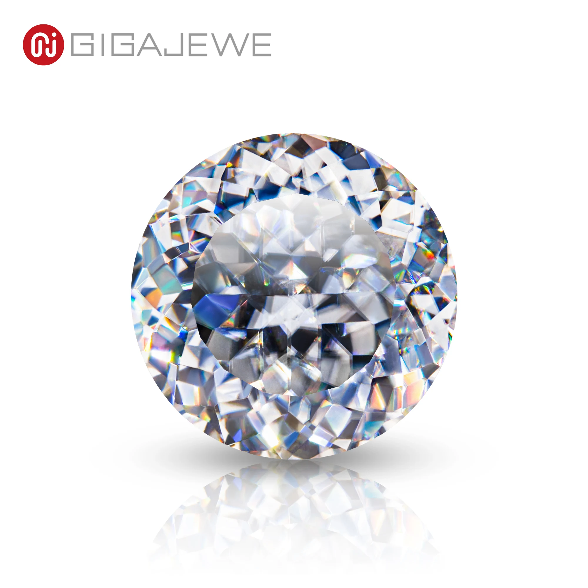 

GIGAJEWE Moissanite ручная резка португальский белый GH VVS1 Премиум драгоценные Камни Свободный Алмазный тест прошел драгоценный камень для изготовления ювелирных изделий