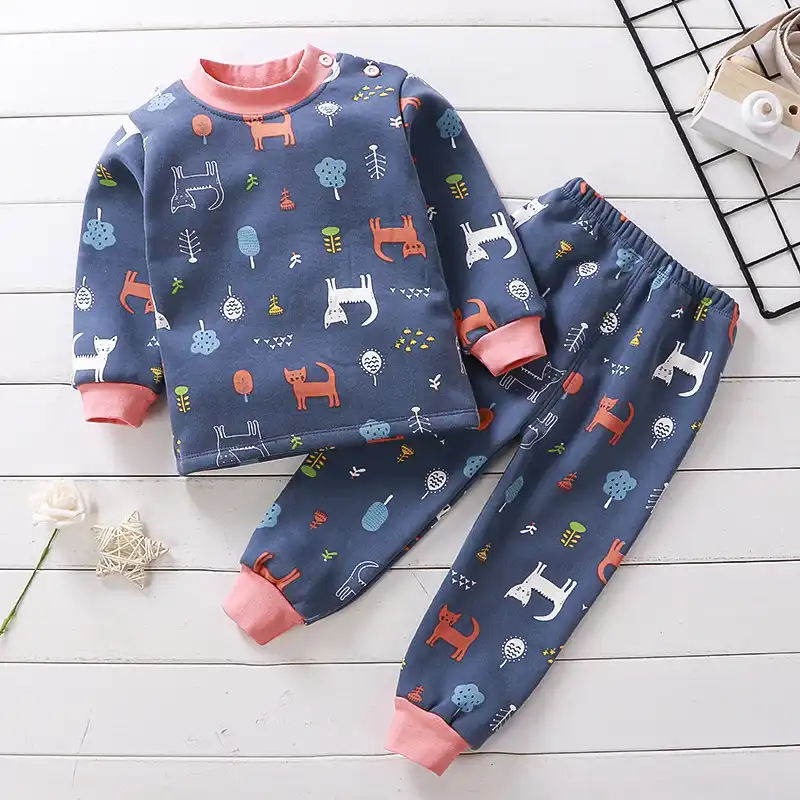 thermal pjs for toddlers