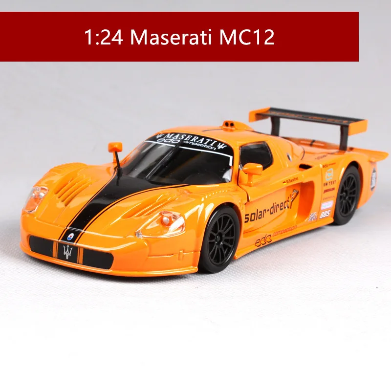 MC12 Модель автомобиля Bburago 1:24 Porsche 918, версия трека, модель автомобиля из сплава, модель автомобиля, коллекция украшений, Подарочная игрушка - Цвет: MC12