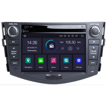 

NEW !!!Android 10 4+64G car dvd player for Toyota RAV4 Rav 4 2007 2008 2009 2010 2011 2 din 1024*600 car dvd gps wifi rds TPMS