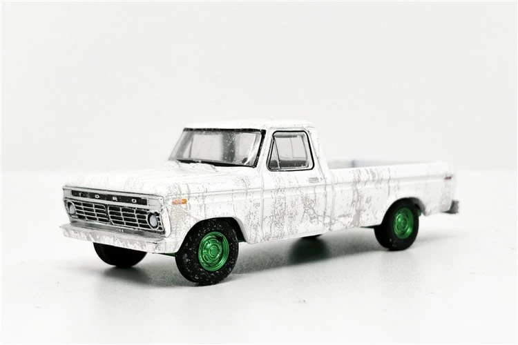 white toy pickup truck
