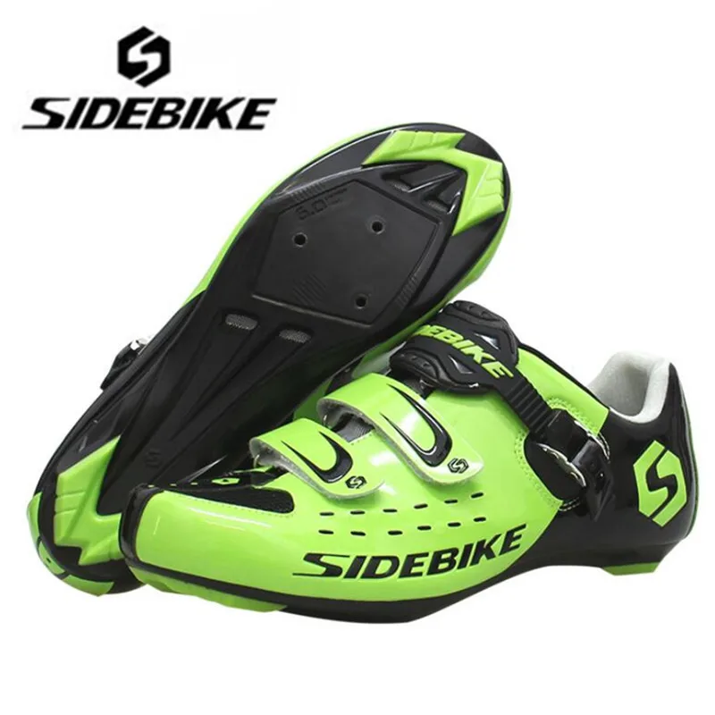 Sidebike/Обувь для шоссейного велоспорта; комплект с педалью; мужские кроссовки; sapatilha ciclismo; ультралегкие мужские кроссовки для велосипеда с самоблокирующимся верхом