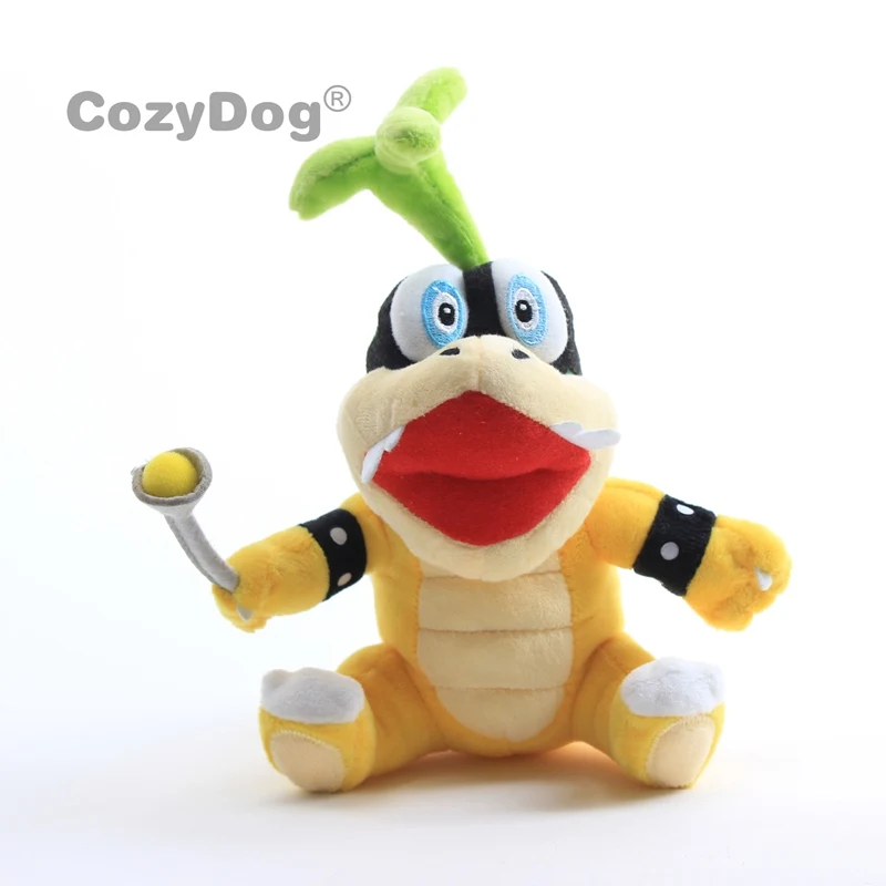 7 шт./лот Супер Марио купалинги мягкие куклы Ларри Iggy Lemmy Koopa Венди Рой плюшевые куклы высокого качества 18-23 см подарок для детей
