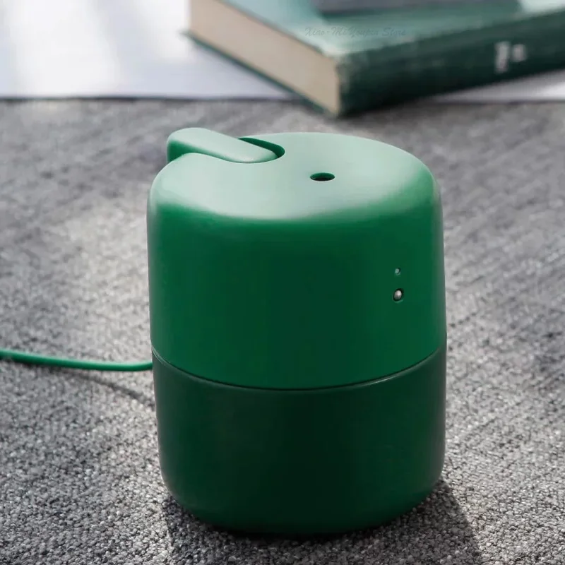 Green Mijia VH, 420 мл, увлажнитель воздуха, сенсорный, умный, настольный, мини-увлажнитель, нано-весы с дыхательной лампой для офиса, автомобиля, увлажнение - Цвет: Green