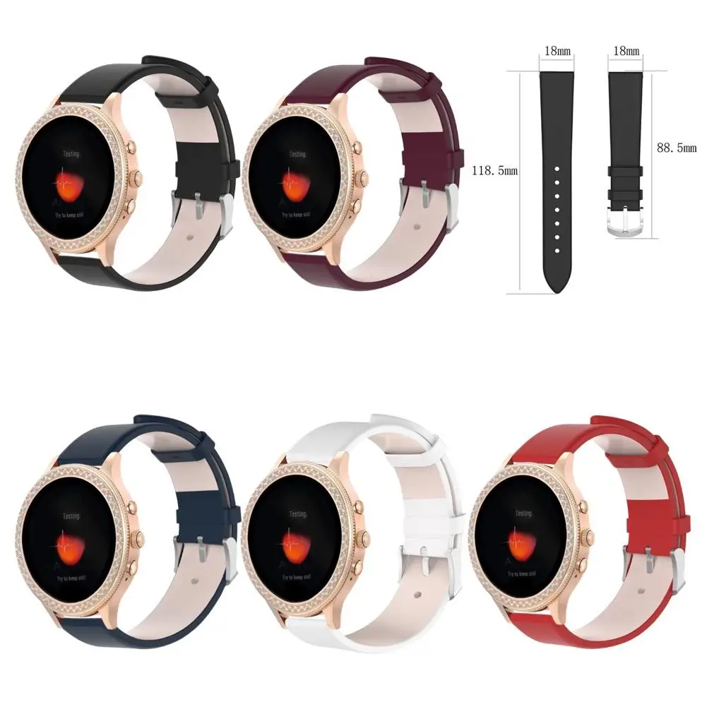 

Watchbands Replacement Faux Leather Adjustable Watch Band Wrist Strap for F-ossil Gen 4 strap for watch