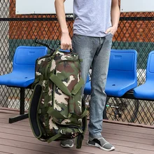 Мужская камуфляжная сумка через плечо, дорожная сумка большой вместимости, деловая сумка для багажа, сумка на плечо для фитнеса, сумка для спортзала