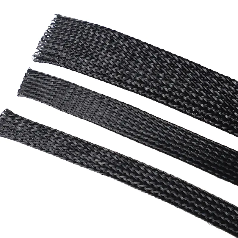 Dropship 1/5/10/50/M Black Insulated Braid Sleeving 4/6/8/10/12/14/20/25mm Tight PET Wire Cable Gland Protection Cable Sleeve - Image 5