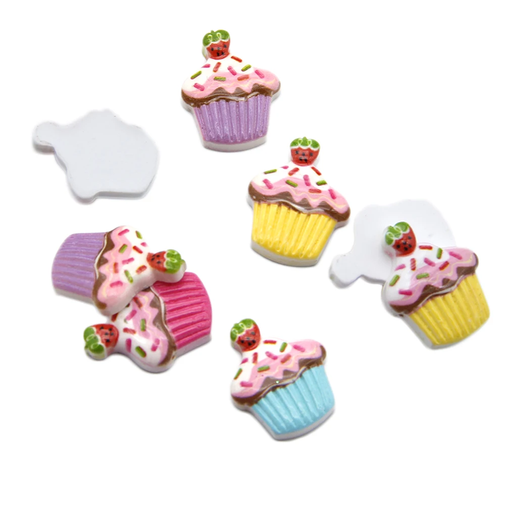 

David accessories 20pcs/lot Cake Fruit Craft Design Supplies 3D Resin Accessories Craft DIY Bow Bag Material Decoration,20Yc7916