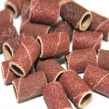 100 шт, профессиональная шлифовальная лента, сменные сверла для ногтей, набор сверл, пилка для электрических сверл, педикюра