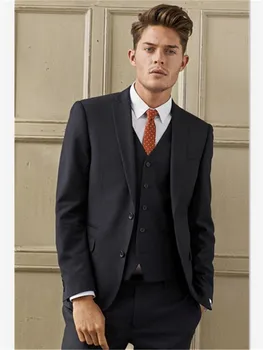 

New Classic Men’s Suit Smolking Noivo Terno Slim Fit Easculino Evening Suits For Men Styling Tuxedos Business Dress Wedding Prom