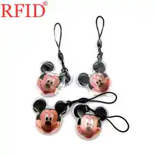 ID 125 кГц T5577 перезаписываемый брелок RFID бесконтактная пустая карта жетон тег Водонепроницаемый умный Брелок карта контроля доступа 1