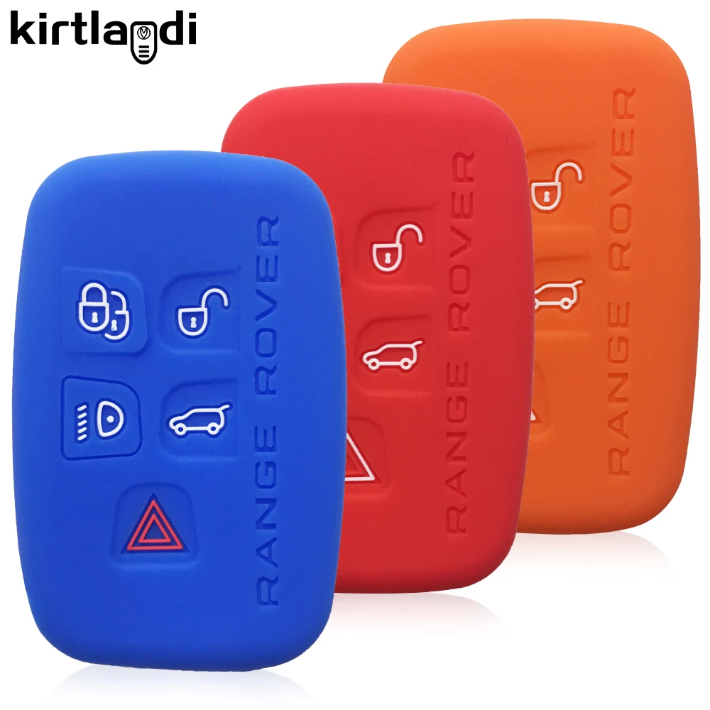 레인지 로버 Evoque 스포츠 용 Kirtlandi 자동차 키 케이스 커버 오로라 LR 디스커버리 Evake 스마트 카드 원격 제어 키 홀더 열쇠가없는