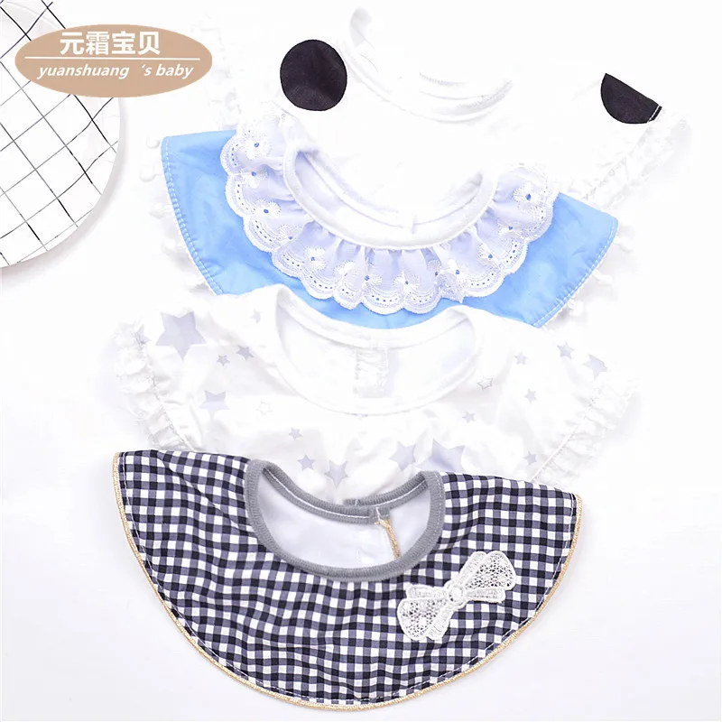 

Pure Cotton INS-Style 360 Bib Pure Cotton Waterproof Pinny Children Bib 360-Degree Rotating Bib Bibs Circle