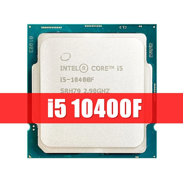 NEW Intel Core i5 10400F 2.9GHz Six-Core Twelve-Thread CPU Processor 65W LGA 1200 no fan 2