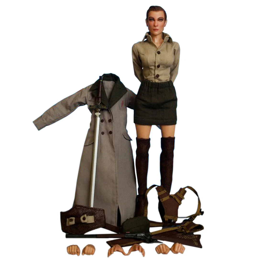 

30cm 1/6 Movable Womon Murderess Decoration Military Soldier Model