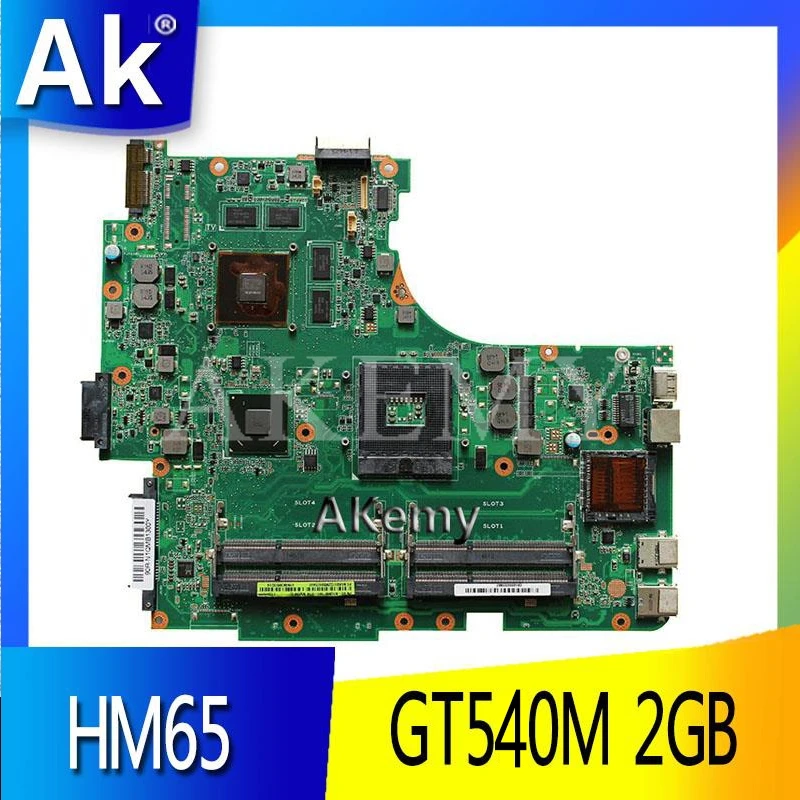 AK N53SN материнская плата для ноутбука For Asus N53SM N53SV N53S N53 тест оригинальная GT540M 2GB