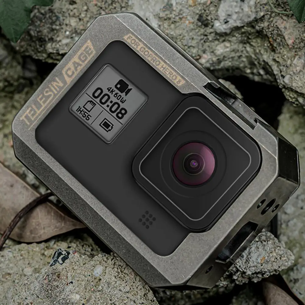 Защитный чехол из алюминиевого сплава для камер Gopro Hero 8, защитный чехол для Gopro Hero 8, аксессуары