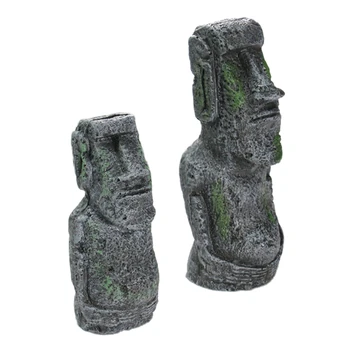 

Aquarium Landscape Fish Tank Office Home Simulated Resin Statue Ornament Not Easy To Discolor Easy To Clean